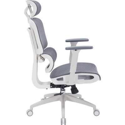 Крісло офісне Officepro Skyline White/Dark Gray (OC680-W-DG-DG) Крісло офісне Officepro Skyline White/Dark Gray (OC680-W-DG-DG)