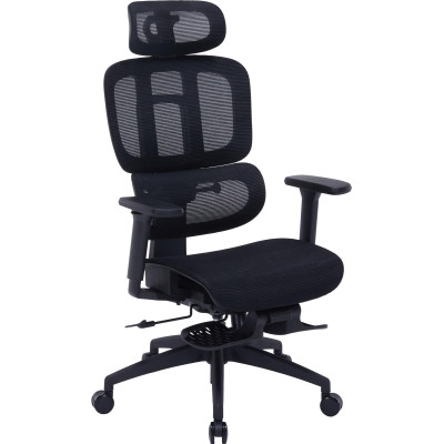 Крісло офісне Officepro Skyline Footrest Black (OC750-B-B-B) Крісло офісне Officepro Skyline Footrest Black (OC750-B-B-B)
