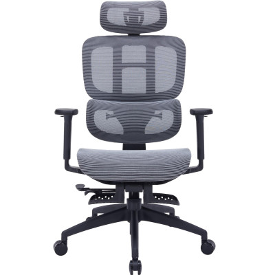 Крісло офісне Officepro Skyline Footrest Black/Dark Gray (OC750-B-DG-DG)