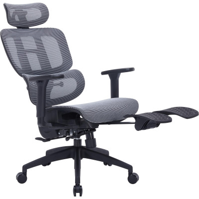 Крісло офісне Officepro Skyline Footrest Black/Dark Gray (OC750-B-DG-DG) Крісло офісне Officepro Skyline Footrest Black/Dark Gray (OC750-B-DG-DG)