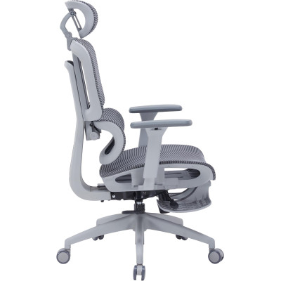 Крісло офісне Officepro Skyline Footrest Gray/Dark Gray (OC750-G-DG-DG) Крісло офісне Officepro Skyline Footrest Gray/Dark Gray (OC750-G-DG-DG)