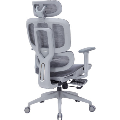 Крісло офісне Officepro Skyline Footrest Gray/Dark Gray (OC750-G-DG-DG) Крісло офісне Officepro Skyline Footrest Gray/Dark Gray (OC750-G-DG-DG)
