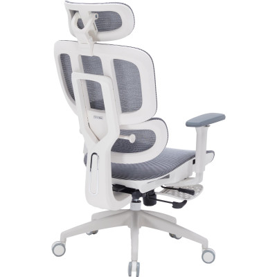 Крісло офісне Officepro Skyline Footrest White/Dark Gray (OC750-W-DG-DG) Крісло офісне Officepro Skyline Footrest White/Dark Gray (OC750-W-DG-DG)
