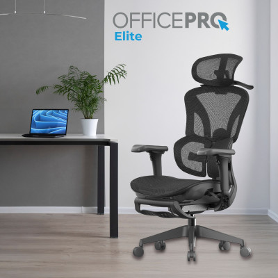 Крісло офісне OfficePro Elite OC950B Black Крісло офісне OfficePro Elite OC950B Black