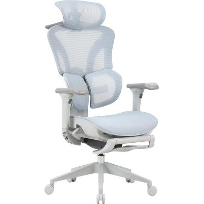 Крісло офісне OfficePro Elite OC950GLB Gray/Light Blue Крісло офісне OfficePro Elite OC950GLB Gray/Light Blue