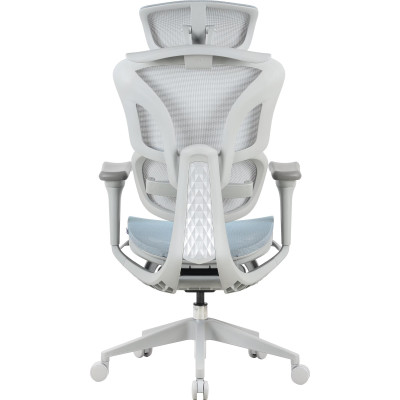 Крісло офісне OfficePro Elite OC950GLB Gray/Light Blue Крісло офісне OfficePro Elite OC950GLB Gray/Light Blue