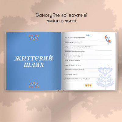 Книга спогадів Orner Історії моєї мами, світлий (orner-3499)