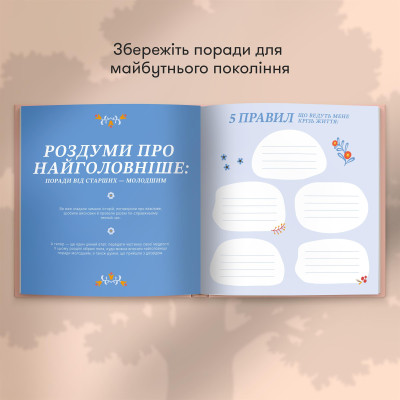 Книга спогадів Orner Неймовірні історії моєї мами, світлий (orner-3504) Книга спогадів Orner Неймовірні історії моєї мами, світлий (orner-3504)