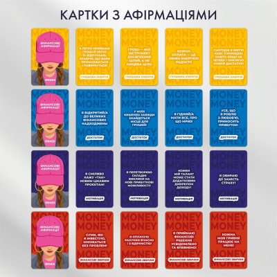 Картки з афірмаціями Orner Гроші люблять мене (orner-3633) Картки з афірмаціями Orner Гроші люблять мене (orner-3633)