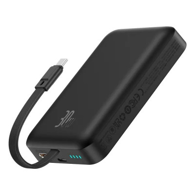Універсальна мобільна батарея Baseus Magnetic Mini 10000mAh, 30W Black (P1002210B113-00)