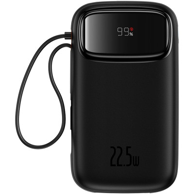 Універсальна мобільна батарея Baseus Qpow2 20000mAh 22.5W Black (P10055002113-00)