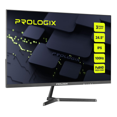 Монітор Prologix 24.5` P2525HF IPS Black 100Hz