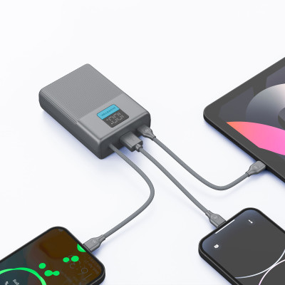 Універсальна мобільна батарея Marstek 10000mAh Grey (P265L)