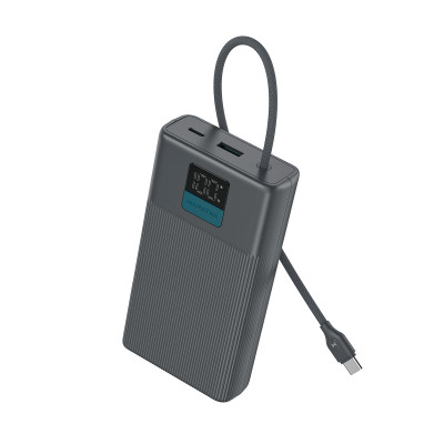 Універсальна мобільна батарея Marstek 20000mAh Grey (P267L)