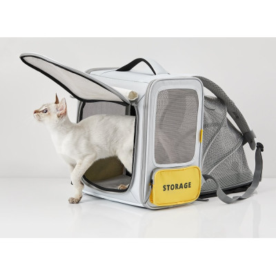 Рюкзак-переноска Petkit Breezy xZone Pet Carrier Grey (P7703) Рюкзак-переноска Petkit Breezy xZone Pet Carrier Grey (P7703)