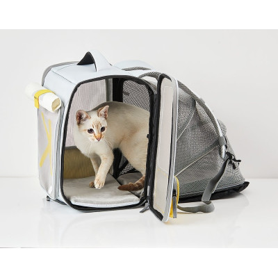 Рюкзак-переноска Petkit Breezy xZone Pet Carrier Grey (P7703) Рюкзак-переноска Petkit Breezy xZone Pet Carrier Grey (P7703)