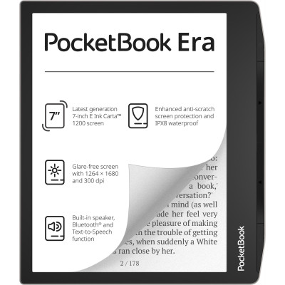 Електронна книга PocketBook 700 Stardust Silver (PB700-U-16-WW) Електронна книга PocketBook 700 Stardust Silver (PB700-U-16-WW)