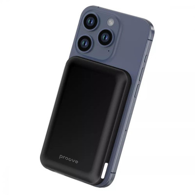 Універсальна мобільна батарея Proove Vibe Energy Plus 22.5W 10000mAh Black (PBVE15012203)
