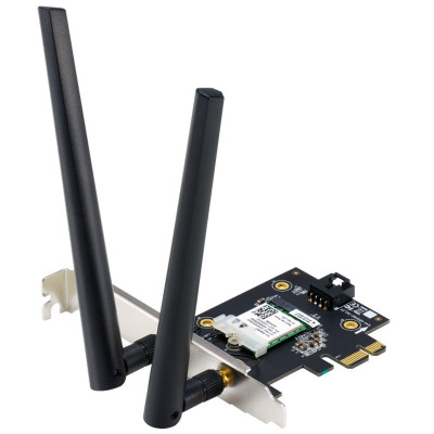 Бездротовий адаптер Asus PCE-AXE5400 (90IG07I0-ME0B10) Бездротовий адаптер Asus PCE-AXE5400 (90IG07I0-ME0B10)