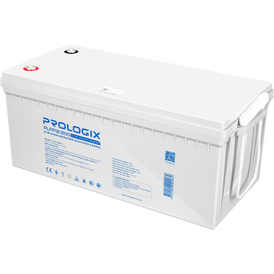 Акумуляторна батарея Prologix 12.8V 200AH 2560Wh (PLFP12-200) LiFePO4 Акумуляторна батарея Prologix 12.8V 200AH 2560Wh (PLFP12-200) LiFePO4