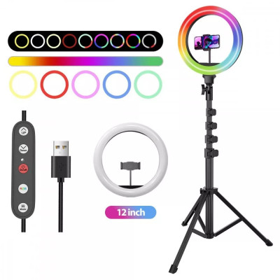 Кільцева LED-лампа Proove Halo 12 RGB White Кільцева LED-лампа Proove Halo 12 RGB White