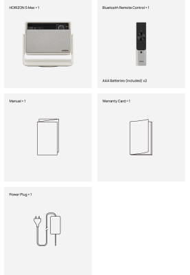 Портативний проектор XGiMi Horizon S Max (XM13Q)