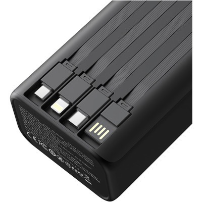 Універсальна мобільна батарея XO PR285 30000mAh Black Універсальна мобільна батарея XO PR285 30000mAh Black
