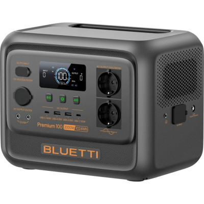 Зарядна станція Bluetti Premium 100 V2, 2000W, 1024Wh Зарядна станція Bluetti Premium 100 V2, 2000W, 1024Wh