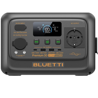 Зарядна станція Bluetti Premium 30 V2, 600W, 320Wh_OEM