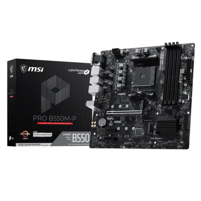 Материнська плата MSI Pro B550M-P Socket AM4 Материнська плата MSI Pro B550M-P Socket AM4