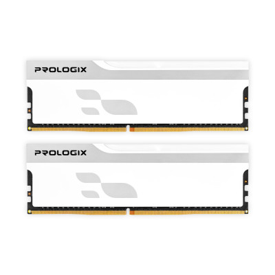 Модуль пам`ятi DDR4 2x16GB/3200 Prologix Onyx White (PRO32GB3200YW4K)