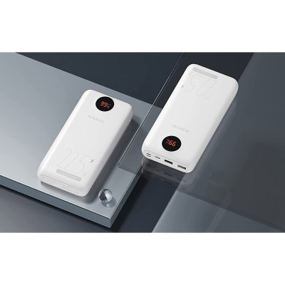 Універсальна мобільна батарея Romoss PSW30 30000mAh 22.5W White (PSW30-152-1111H) Універсальна мобільна батарея Romoss PSW30 30000mAh 22.5W White (PSW30-152-1111H)