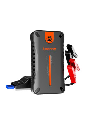 Пусковий пристрій для автомобілів Techno 10000mAh Black (booster-800)