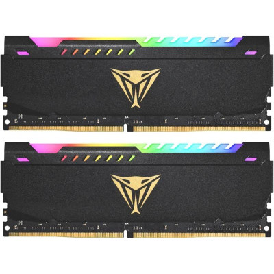 Модуль пам`яті DDR4 2x32GB/3600 Patriot Viper Steel RGB Black (PVSR464G360C0K) Модуль пам`яті DDR4 2x32GB/3600 Patriot Viper Steel RGB Black (PVSR464G360C0K)