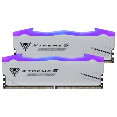 Модуль пам`яті DDR5 2x16GB/6400 Patriot Viper Xtreme 5 MPOWER RGB (PVXR532G64C32KM) Модуль пам`яті DDR5 2x16GB/6400 Patriot Viper Xtreme 5 MPOWER RGB (PVXR532G64C32KM)