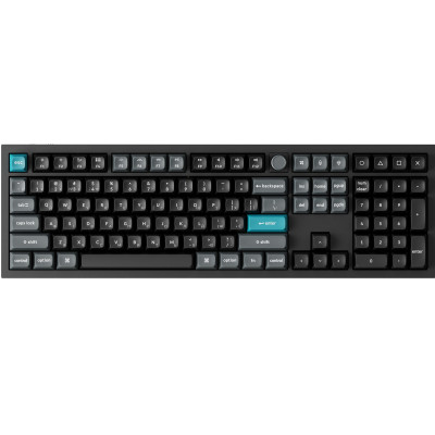 Клавіатура бездротова Keychron Q6 Ultra Keychron Red Switch Black RGB (Q6U-M1-UA)