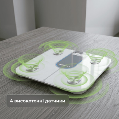 Ваги підлогові RENPHO Elis 1C White (R-A033-W) Ваги підлогові RENPHO Elis 1C White (R-A033-W)