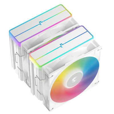 Кулер процесорний DeepCool AG620 WH ARGB V2 (R-AG620-WHAMMN-GJD)