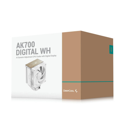 Кулер процесорний DeepCool AK700 Digital WH (R-AK700-WHNDMN-GJD) Кулер процесорний DeepCool AK700 Digital WH (R-AK700-WHNDMN-GJD)