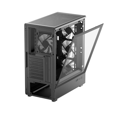 Корпус DeepCool CC550 4F Black (R-CC550BKANA4-G) Корпус DeepCool CC550 4F Black (R-CC550BKANA4-G)