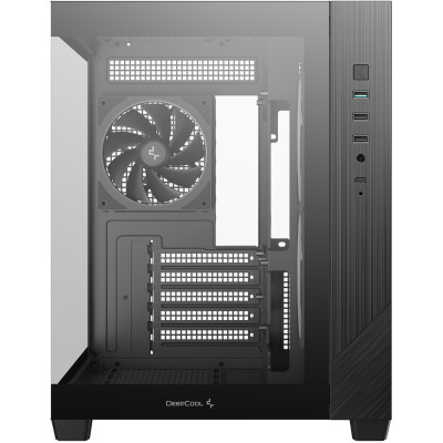 Корпус DeepCool CG330 3F Black (R-CG330-BKNGM3-G) без БЖ
