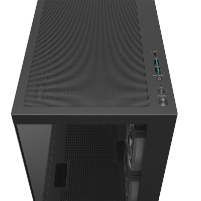 Корпус DeepCool CG380 3F Black (R-CG380-BKAGM3-G) без БЖ