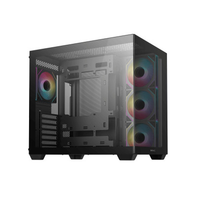 Корпус DeepCool CG530 4F Black (R-CG530-BKADA4-G-1) без БЖ Корпус DeepCool CG530 4F Black (R-CG530-BKADA4-G-1) без БЖ