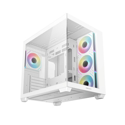 Корпус DeepCool CG530 4F White (R-CG530-WHADA4-G-1) без БЖ Корпус DeepCool CG530 4F White (R-CG530-WHADA4-G-1) без БЖ