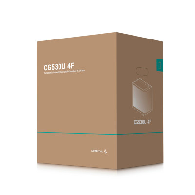 Корпус DeepCool CG530U 4F Black (R-CG530U-BKAGA4-G) без БЖ