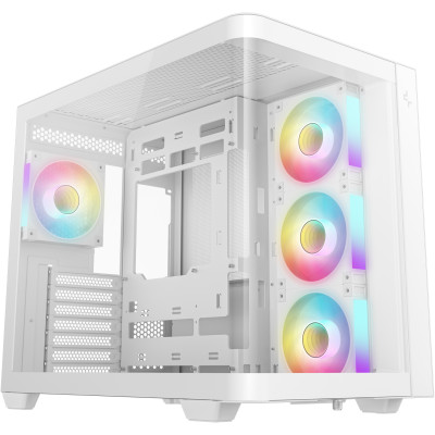 Корпус DeepCool CG530U 4F White (R-CG530U-WHAGA4-G) без БЖ
