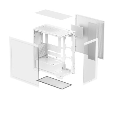 Корпус DeepCool CG580 White (R-CG580-WHNDA0-G-1) без БЖ Корпус DeepCool CG580 White (R-CG580-WHNDA0-G-1) без БЖ