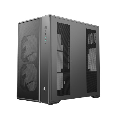 Корпус DeepCool CG590 Mesh 2F Black (R-CG590MESH-BKANA2-G) Корпус DeepCool CG590 Mesh 2F Black (R-CG590MESH-BKANA2-G)