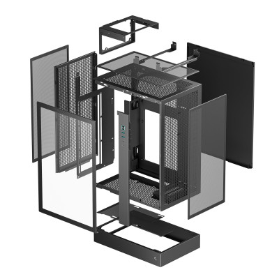 Корпус DeepCool CH170 Plus (R-CH170-BKNGM0-G) без БЖ
