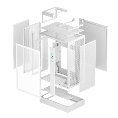 Корпус DeepCool CH170 Plus White (R-CH170-WHNGM0-G) без БЖ